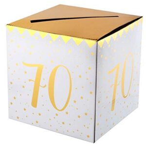 SANTEX 6186-70, Tirelire des âges métallisée 70 Ans