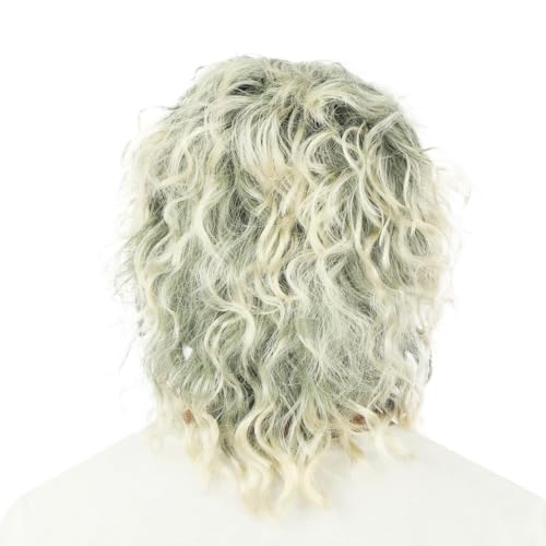 P'TIT CLOWN — Perruque Adulte Blonde Bouclée – Image 2