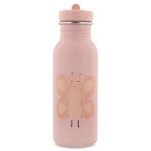 Trixie - Gourde pour Enfants en Acier Inoxydable 500ml - Mrs. Butterfly (Papillon)