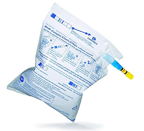 Le Pro du Médical - Lot de 4 Ethylotests jetables - Le Ballon - 0,5g/l - Norme NF – Image 3