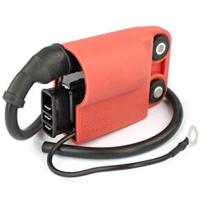 BOBINE HAUTE TENSION/CDI/ECU SCOOTER ADAPT. PIAGGIO ZIP 2T 1992-1997 / TYPHOON 1994-1997 / NRG 1994-1998 / GILERA STALKER 1997-2003 / RUNNER 1997-2003 (OEM : 252537)