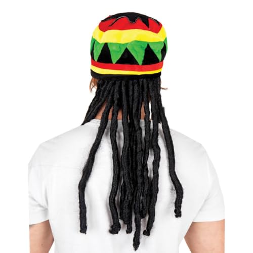 P'TIT CLOWN — Béret Rasta Adulte Multicolore – Image 2