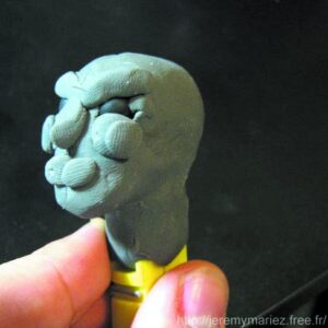 Alternative view of PLASTILINE 1150T — Pâte à modeler dureté 50 1kg ivoire
