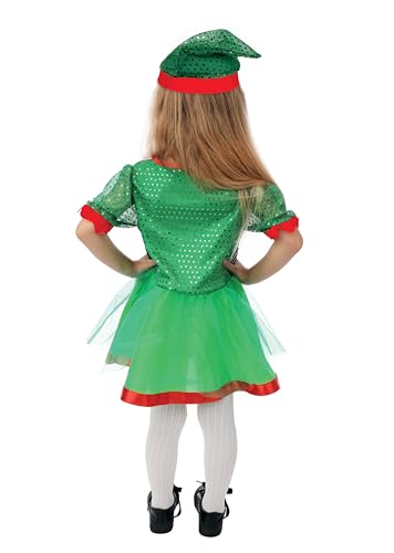 P'TIT CLOWN — Costume de Lutin Enfant Fille 3-4 ans – Image 2