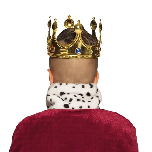 BOLAND — Couronne de roi enfant dorée 48 cm – Image 2