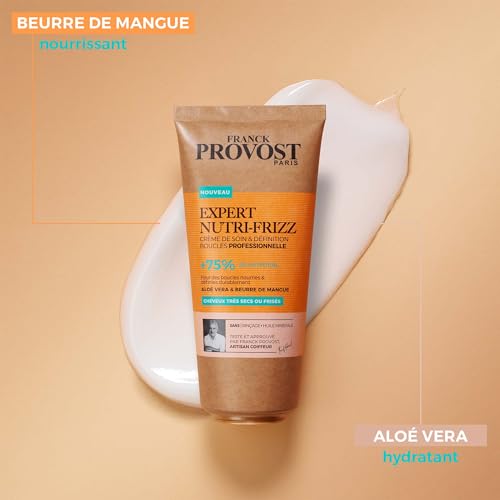 FRANCK PROVOST Expert Nutri-Frizz — Crème soin boucles 200 ml – Image 3