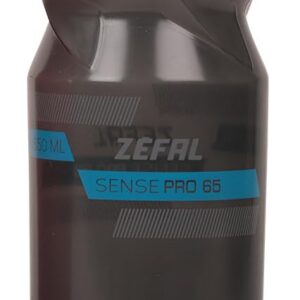 ZEFAL Sense Pro - Bidon/gourde à eau vélo/sport - Premium et Etanche, Mixte Adulte, Noir (Fumé-bleu), 650 & 800 ml