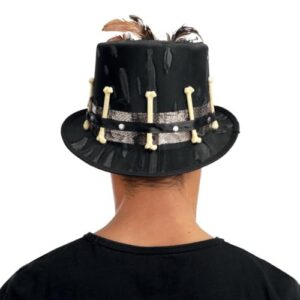 Alternative view of P'TIT CLOWN — Chapeau vaudou adulte