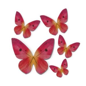 PAPILLONS EN AZYME TONS ROSE 3-6CM