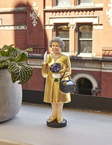 KIKKERLAND Solar Queen Gold Edition — Figurine décorative dorée – Image 3
