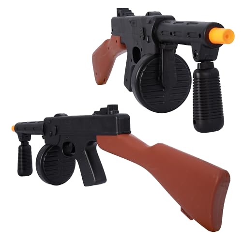 P'TIT CLOWN — Fausse mitraillette en plastique 50 cm – Image 2