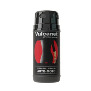 VULCANET – 80 Serviettes Nettoyantes Auto Moto + Microfibre + Pinceau de précision + Pochette Transport, Formule 100% française, Nettoie, Dégraisse, Protège - Peinture Mat/Brillant, Int/Ext, sans Eau