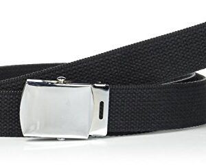 US HOSENGÜRTEL COTTON SCHWARZ