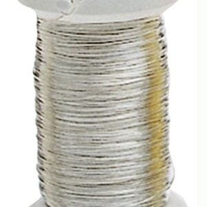 Fil de cuivre argenté 0,25mm 40m