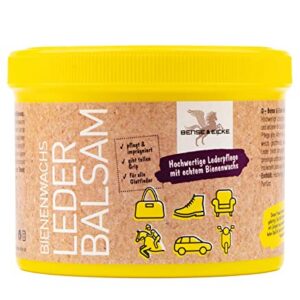 Baume à la cire d’abeille de Bense & Eicke, pour le cuir, 500 ml