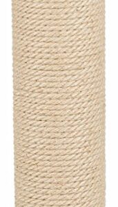 Poteau, en jute - ø 9 × 60 cm, naturel