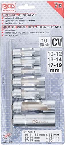 BGS 1105 — Jeu de douilles fendues 10-19 mm, 7 pièces – Image 3