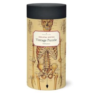 Puzzle 1000 pièces squelette 55 x 70 cm