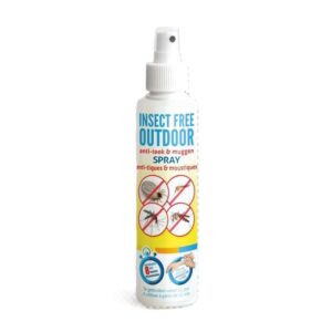 BSI Insect Free Outdoor — Spray anti-moustiques et tiques 200 ml