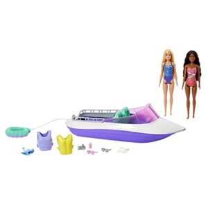 Mermaid Power Boat w/Dolls