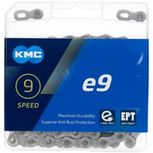 CHAÎNE KMC E9 EPT E-BIKE 1/2x11/128 136 MAILL. 6.6mm 9V ARG