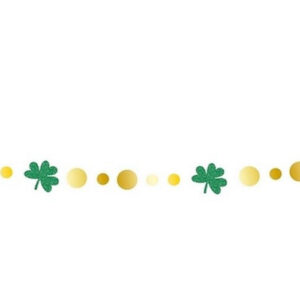 P'TIT CLOWN — Guirlande Trèfles 5 m Saint-Patrick