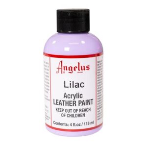 Acrylic Leather Paint - Lilac - 4 flacon(s)