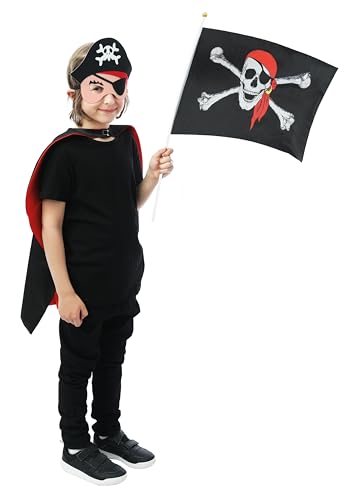 P'TIT CLOWN — Drapeau Pirate 30 x 45 cm – Image 2