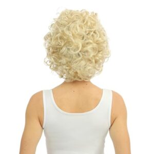 Alternative view of P’TIT CLOWN — Perruque blonde bouclée femme