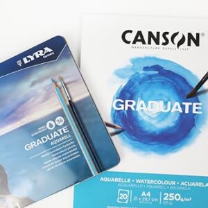 Alternative view of CANSON Graduate — Bloc Aquarelle A5 20 feuilles 250g/m²