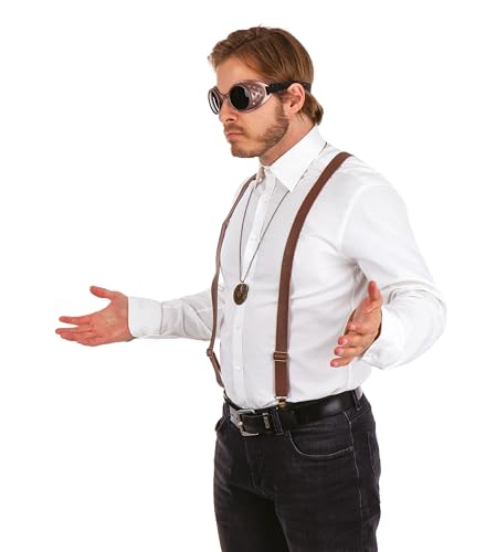 P'TIT CLOWN — Set Accessoires Déguisement Steampunk Adulte – Image 2
