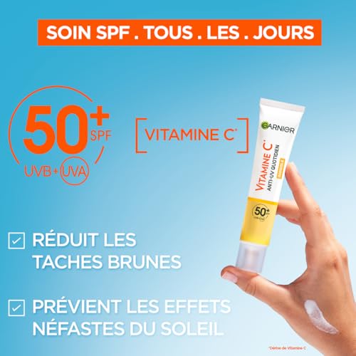 GARNIER SkinActive — Fluide anti-taches anti-UV SPF 50+ 40 ml – Image 3