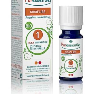 PURESSENTIEL — Huile essentielle de giroflier bio 5 ml