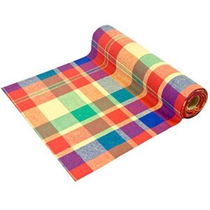 hobi Chemin de Table Madras Multicolore 28cm x 4m (x1) REF/CH544
