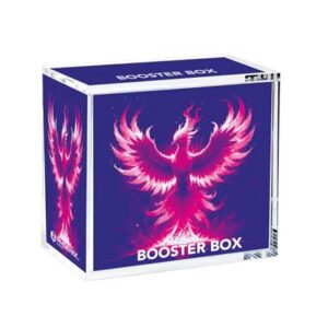 PHOENIX SHIELD ACRYLIC CASE FOR DISPLAY YUGIOH BOOSTER BOX