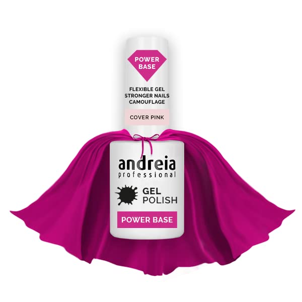 ANDREIA PROFESSIONAL — Base gel ongles Cover Pink 10,5 ml – Image 4