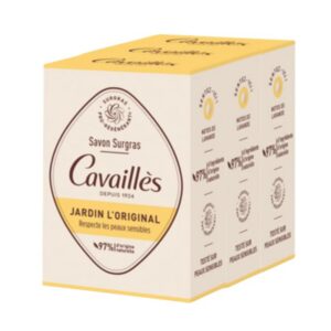 CAVAILLÈS L'Original — Savon surgras Jardin 3 x 200 g