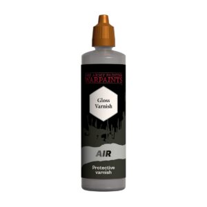The Army Painter Vernis Brillant pour aérographe, Flacon Compte-Gouttes de 100 ML, Vernis pour aérographe et Peinture de Figurines Wargaming, Parfait pour Les Jeux de société de Table