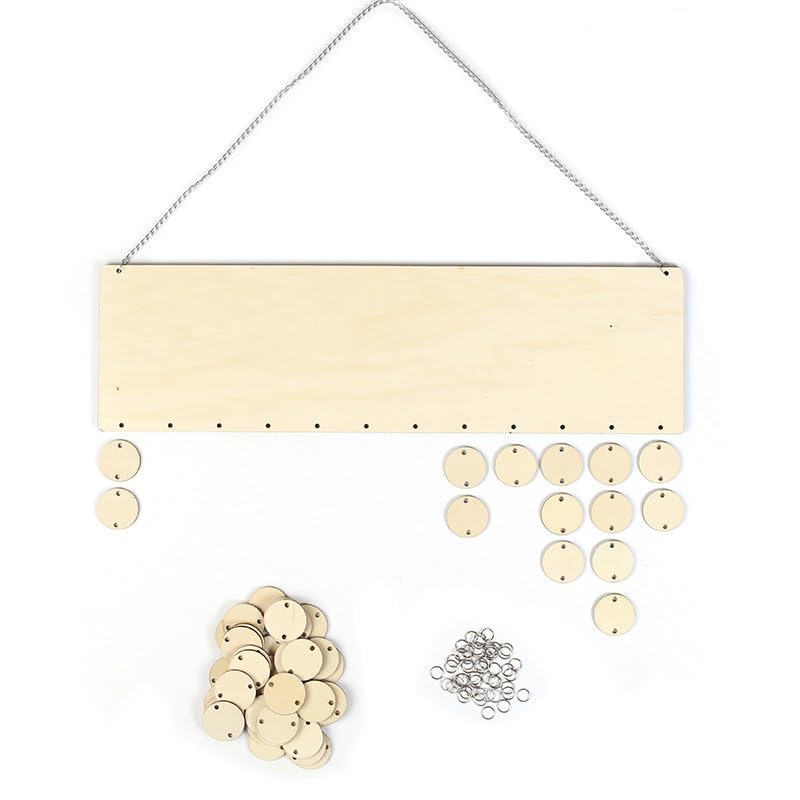 GRAINE CRÉATIVE — Calendrier des Anniversaires en Bois – Image 4