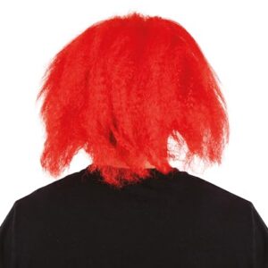 Alternative view of P'TIT CLOWN — Perruque de Clown Dégarni Rouge