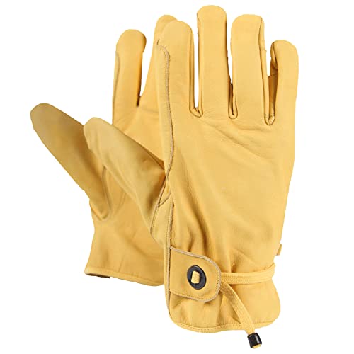 Gants de travail Texas, jaune, L