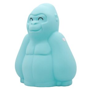 DHINK — Veilleuse LED gorille en silicone bleu