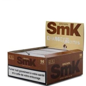 SMOKING SMK SLIM BROWN X50