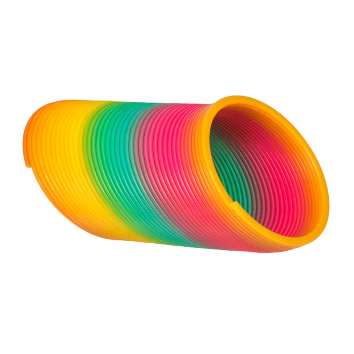 OUT OF THE BLUE — Jouet spirale arc-en-ciel 10 x 10 cm – Image 2