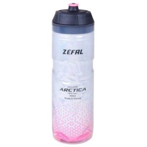 ZEFAL Arctica - Bidon Vélo 750 ML - Gourde Vélo Isotherme - Inodore et Etanche - Bidon Sport sans BPA - Rose