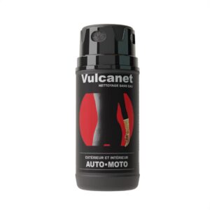 VULCANET – 80 Serviettes Nettoyantes Auto Moto + Microfibre + Pinceau de précision + Pochette Transport, Formule 100% française, Nettoie, Dégraisse, Protège - Peinture Mat/Brillant, Int/Ext, sans Eau