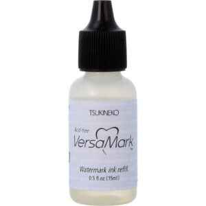 Tsukineko - Versamark Recharge Encre, Transparent, 15ml