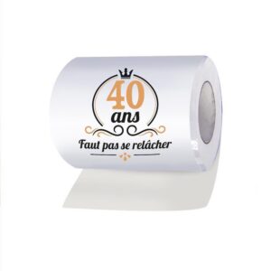 Rouleau de Papier WC 40 Ans