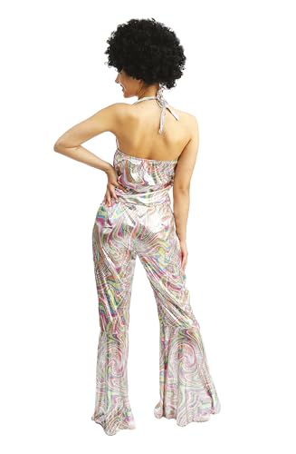 P’TIT CLOWN — Déguisement Disco Années 70 Femme S-M – Image 2