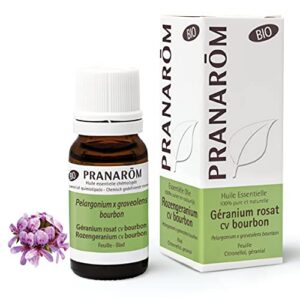 PRANARÔM — Huile essentielle Géranium rosat bio 10 ml